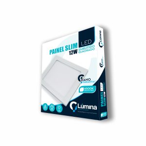 embalagem 12w embutir 6500k